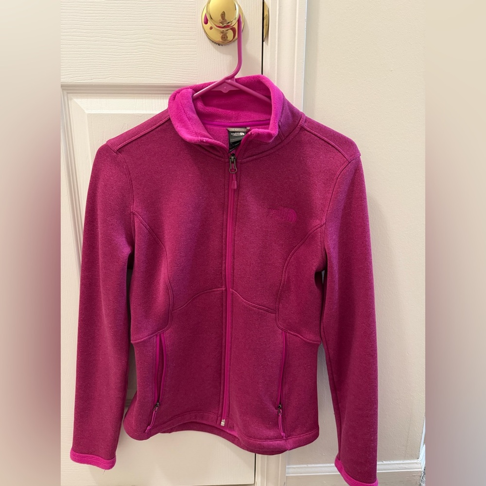 The North Face Magenta Fleece Jacket